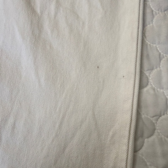 Agolde 90's Pinch Waist High Rise Straight Jeans in White Size 25 - Picture 11 of 11